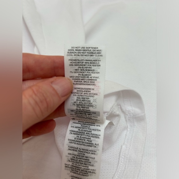 Gymshark training graphic leggings outfit size S / XS white tank & high waist - Picture 7 of 16